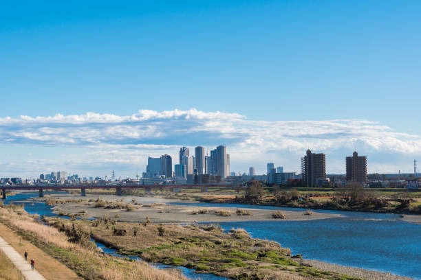 istock Skyscrapers and Tamagawa 1272624163