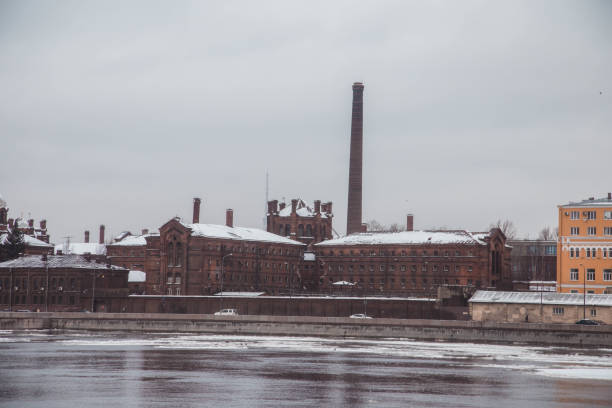 istock Old prison on the embankment. 1272635534