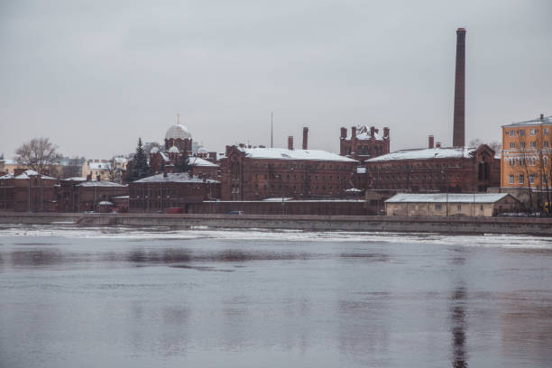 istock Old prison on the embankment. 1272635539