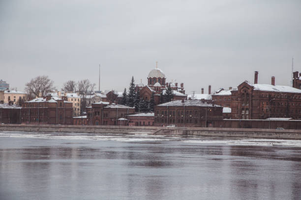 istock Old prison on the embankment. 1272635592