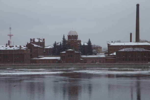 istock Old prison on the embankment. 1272635660