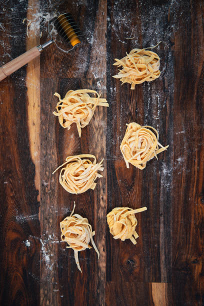 istock Preparing Homemade Tagliatelle Pasta 1272636871