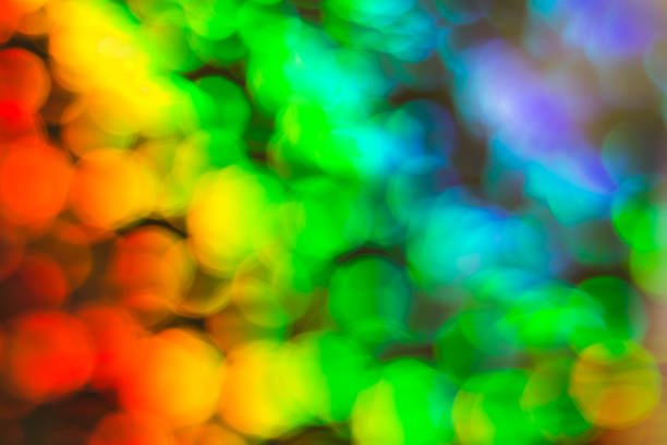 istock Abstract bokeh background. Defocused colorful lights. 1272650329