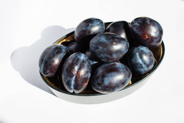 istock Plums, very beautiful blue plums .close up 1272652550