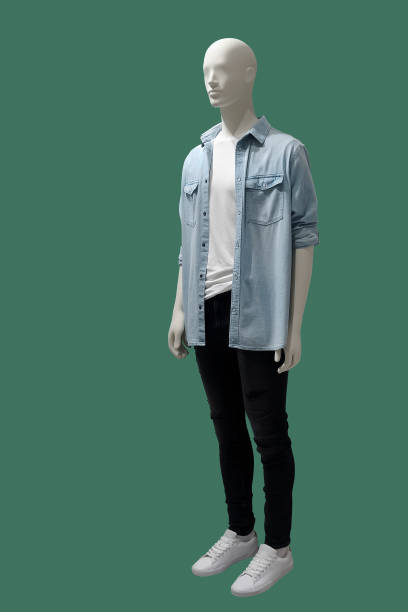 istock Full-length male mannequin. 1272653484