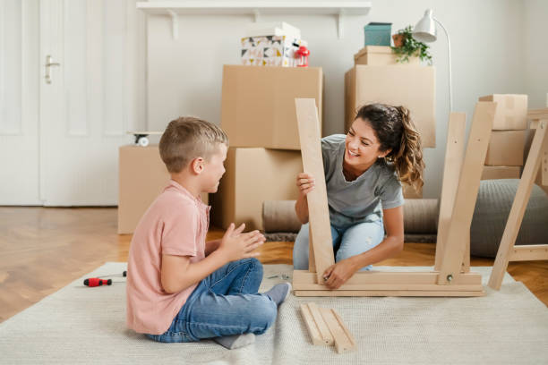 istock Putting Together Self Assembly Furniture 1272654413