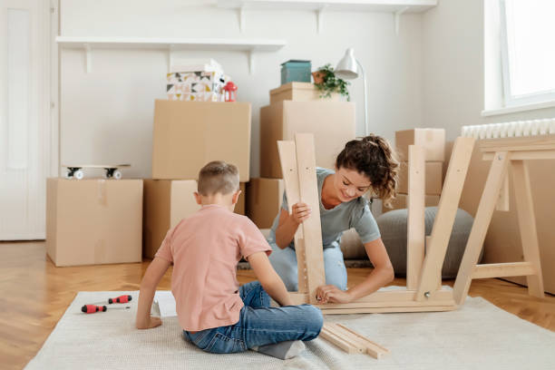istock Putting Together Self Assembly Furniture 1272654579