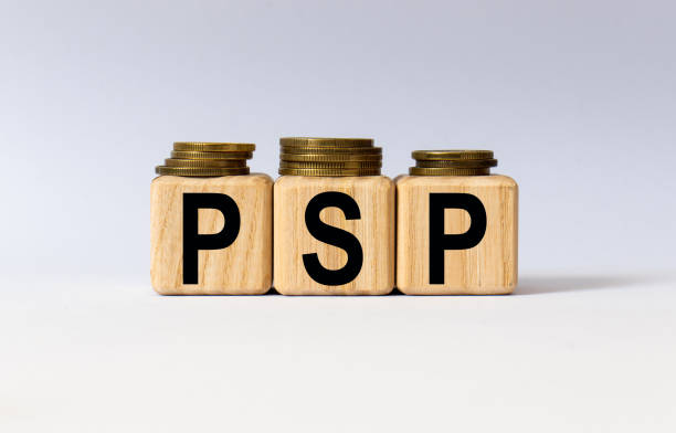 istock cubes with the word PSP on them. Care concept. 1272667601