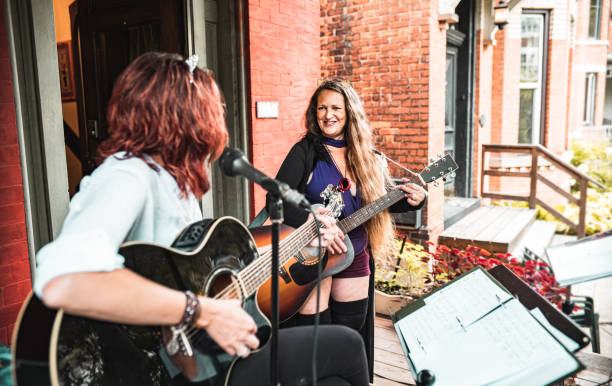 istock Female band performing outdoor 1272671814