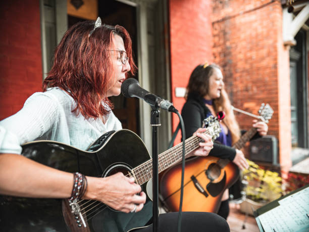 istock Female band performing outdoor 1272673188
