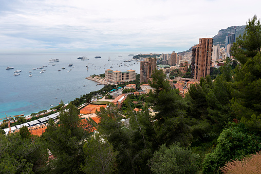 Coast at Monte Carlo, Monaco.