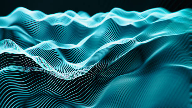 istock Abstract Hologram Landscape background 1272685087