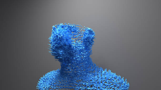 istock Facial recognition from DNA, identification or verification of unidentified biological material against facial images with known identity 1272686846
