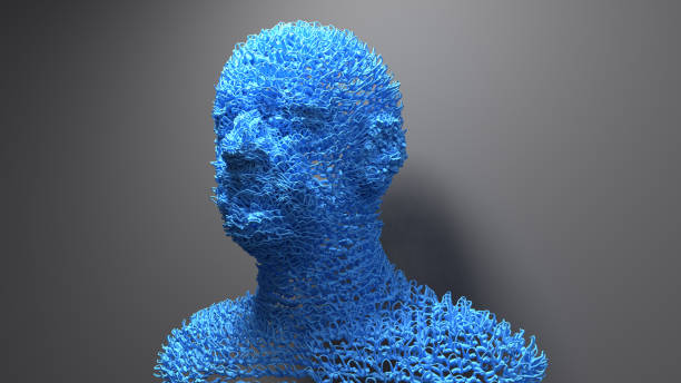 istock Facial recognition from DNA, identification or verification of unidentified biological material against facial images with known identity 1272686852