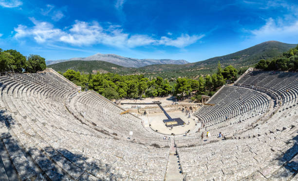 istock Epidaurus Amphitheater in Greece 1272701389