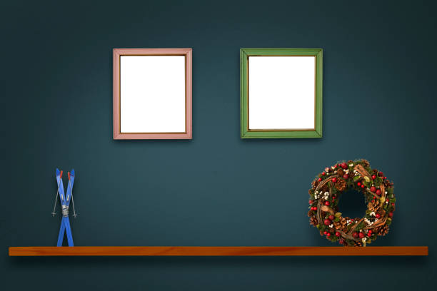 frames on the wall.
