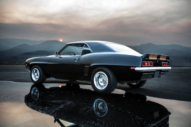 Performance Muscle Car Performance Muscle Car sports car stock pictures, royalty-free photos & images