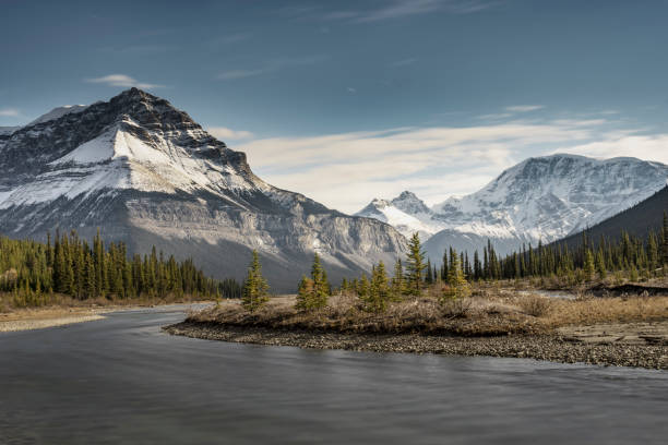istock winding mountain road in Banff National Park 1272710505