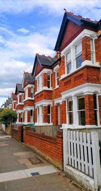 istock Victorian residential terraced houses 1272721952