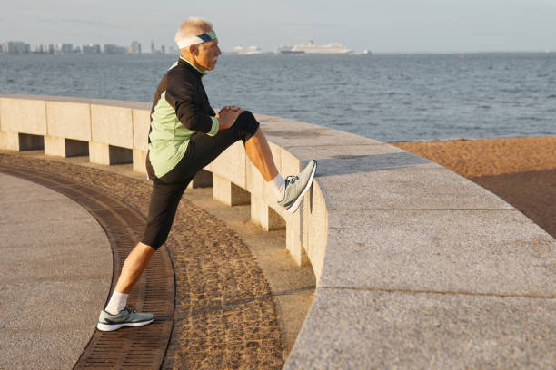 istock Active Senior Man Working Out In Morning 1272722771