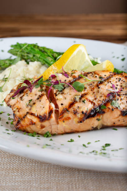 salmon dinner