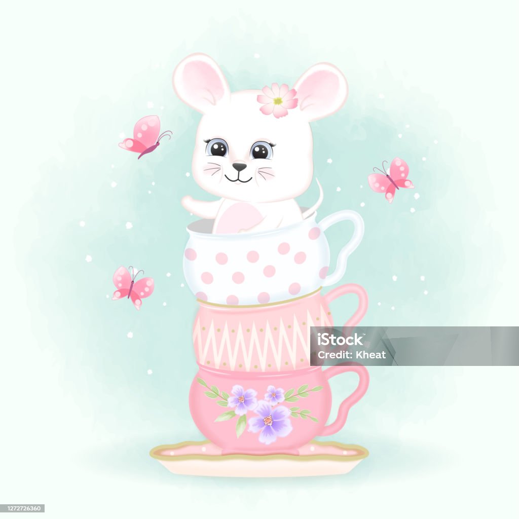 Ilustración de Bebé Ratón En Taza De Café Y Mariposas Dibujado A Mano Dibujos Animados Acuarela Ilustración y más Vectores Libres de Derechos de Alegre - iStock Ilustración de Bebé Ratón En Taza De Café Y Mariposas Dibujado A Mano Dibujos Animados Acuarela Ilustración y más Vectores Libres de Derechos de Alegre - iStock