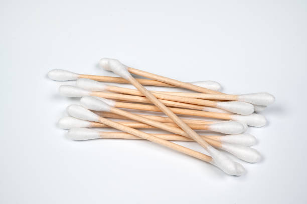 istock Cotton swab isolated on the white background. 1272727530