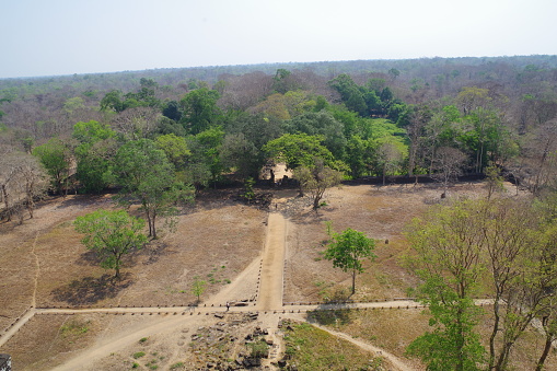 Koh Ker ruins in Cambodia