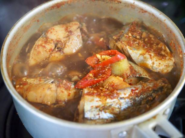 istock Korean food mackerel soy sauce stew 1272737232