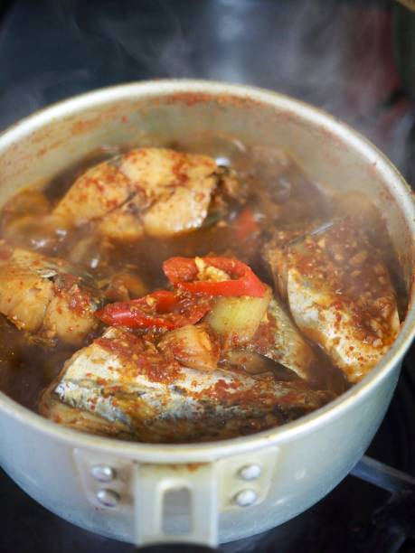 istock Korean food mackerel soy sauce stew 1272737339