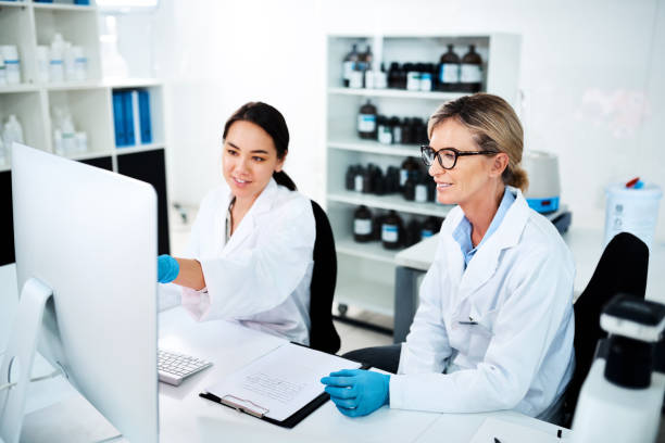 istock Writing up a few clinical reports together 1272739857