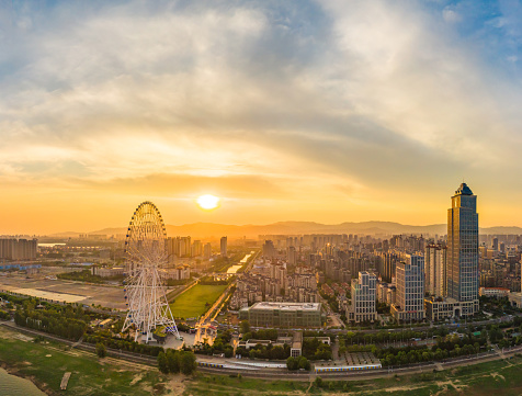 Cityscape of Nanchang, Jiangxi, China