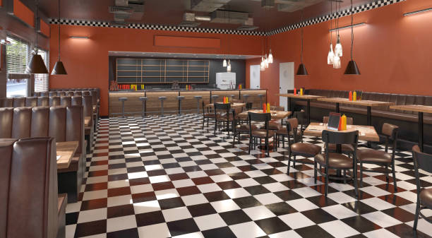 istock Fast Food Burger Restaurant 1272742162