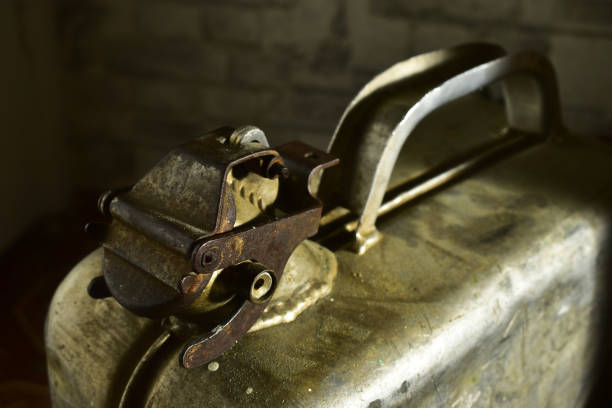 istock old aluminum can of gasoline 1272746589