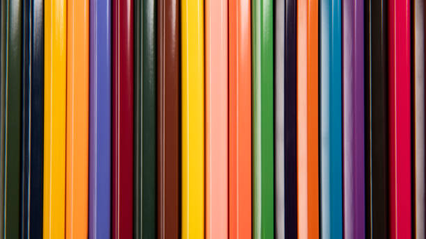 istock Color pencils isolated on white background 1272747774
