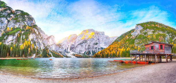 istock lake Braies at autumn 1272752579