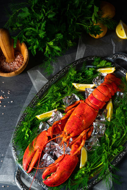 istock the cooked lobster on ice 1272759489