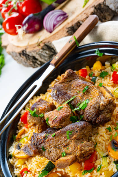 istock fried rice with vegetables and meat 1272761988