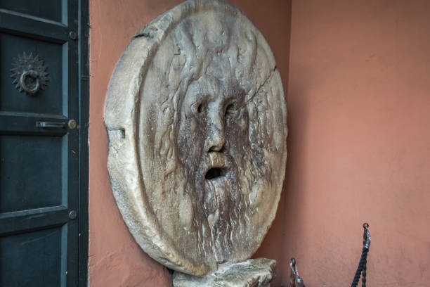 istock mouth of truth in Rome 1272762287
