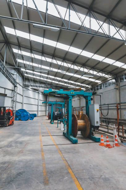 istock Empty manufacturing factory production line 1272768503