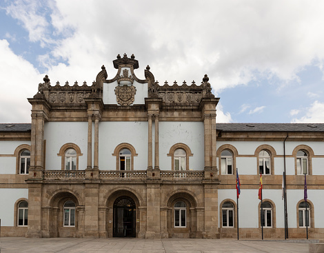 Administrative building of the Provincial Council of Lugo Galicia Spain