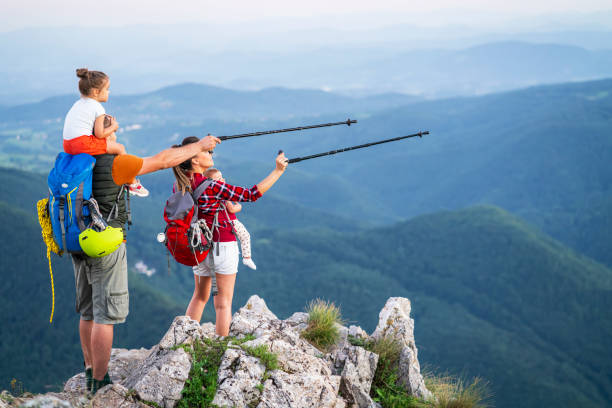 istock Family hiking 1272775342