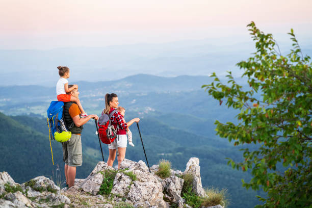 istock Family hiking 1272775345