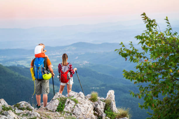 istock Family hiking 1272776031