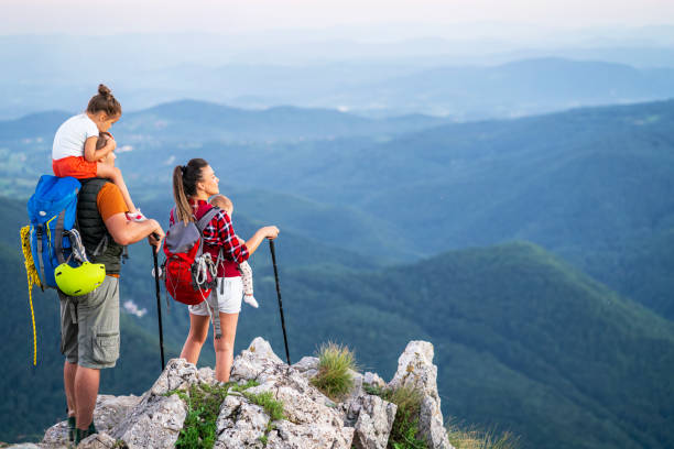istock Family hiking 1272776033