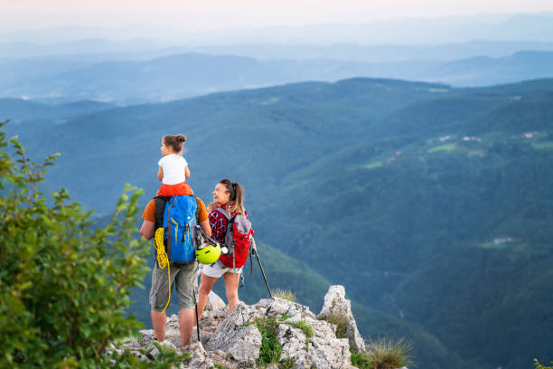 istock Family hiking 1272776327