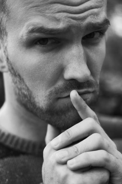 istock Portrait of Pensive Man 1272777540