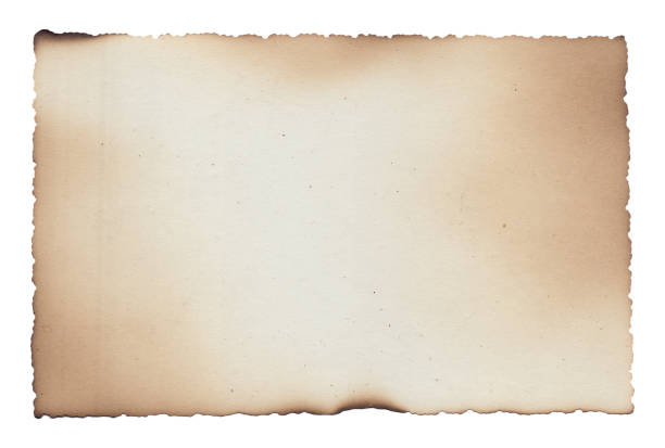 istock Old vintage texture retro paper with burned edges, stains and scratches background 1272786330