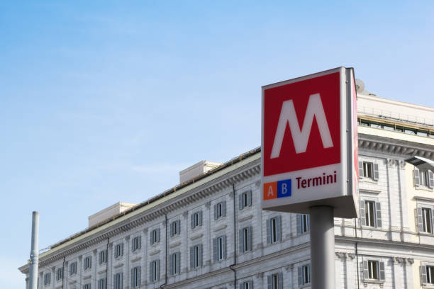 istock Rome sign of Termini station 1272792893