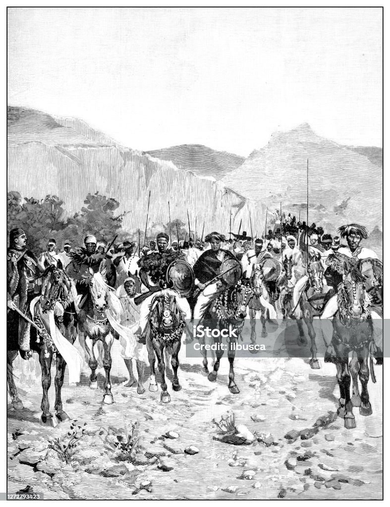 Hình Ảnh Cổ Về Cuộc Chiến Tranh Italoethiopia Đầu Tiên Quân Đội ...